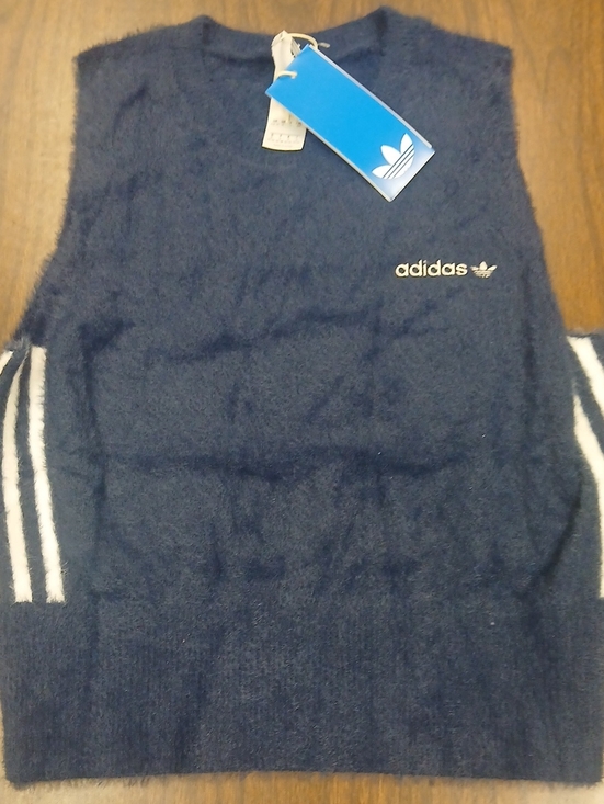 adidas Tops - NWT ADIDAS FLUFFY VEST